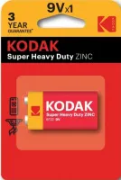 Элемент питания 6F22(крона) EXTRA HEAVY DUTY KODAK BL-1