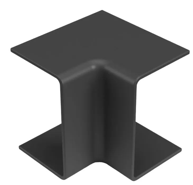 Угол внутренний 25х25 мм ЧЕРНЫЙ Промрукав (4)