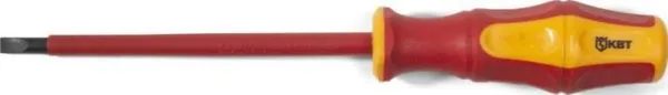 Отвертка диэлектрическая "Профи" шлиц 4.0*100 (КВТ)