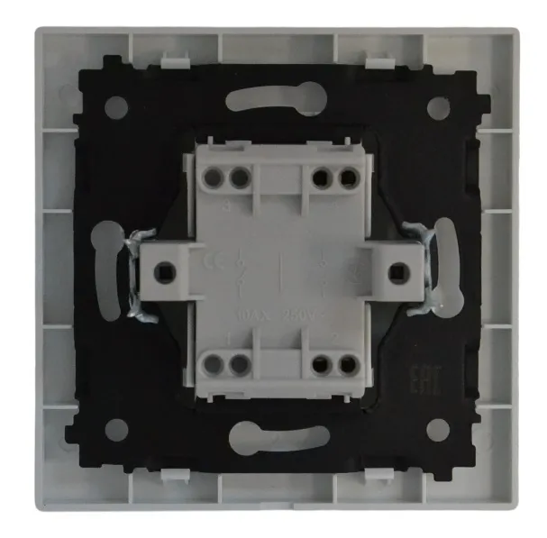 Выключатель 1-кл. белый SD-P1001W "Standard" AWSproducts