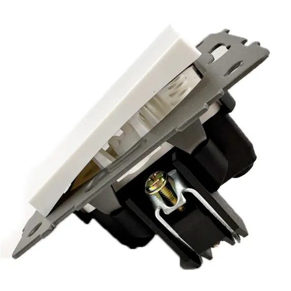 Выключатель проходной 1-кл. белый A-003W "Аура" AWSproducts