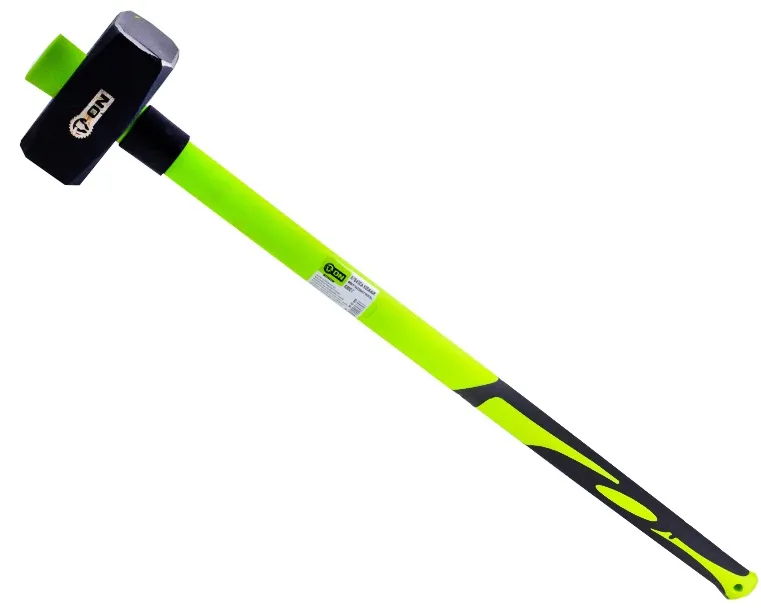 Кувалда кованая, 4000г, удлиненная фиберглассовая рукоятка 900мм ON