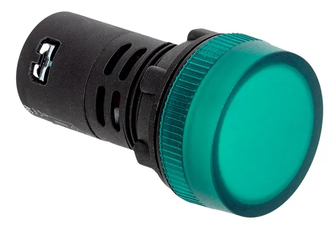 Индикатор LED зеленый MT22-SA63 220В AC IP65 ОВЕН