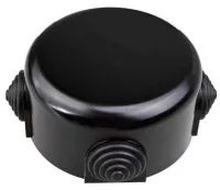 Коробка распред. 90х45мм R Коричневый (пластик) Jantera