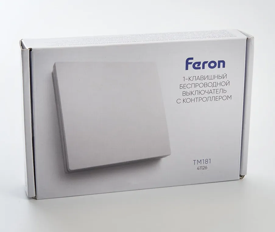 Выключатель дистанционного управления 230В, 500Вт 1кл с контроллером в комплекте LD100 FERON