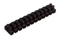 Колодка клеммная 16А (2,5-10мм2) полипропилен черный ЗВИнг (КВТ)