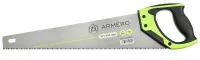 Ножовка по дереву A531/450, 450 мм, 3d, крупный зуб Armero