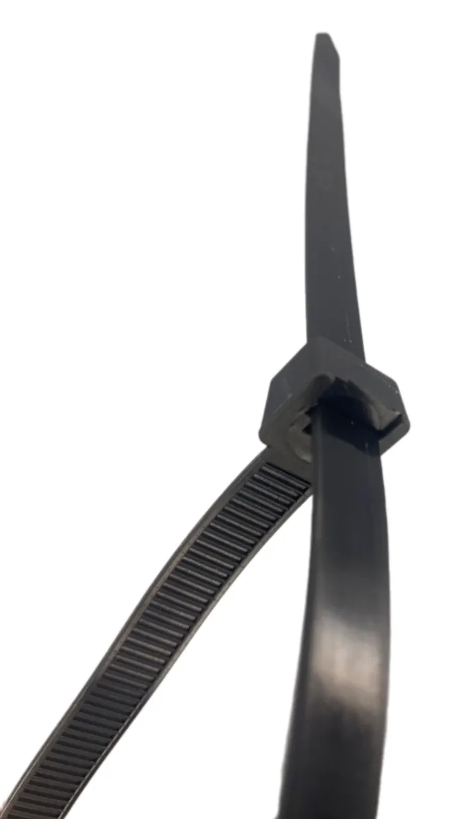 Хомут 4,8*300 чёрный UV нейлон (25шт) (LSON), уп