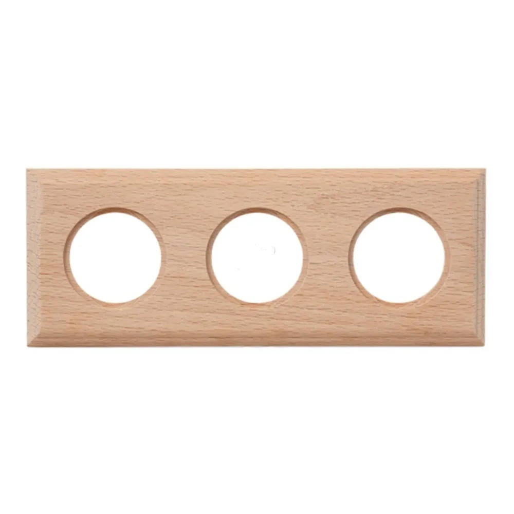 Рамка 3-я  квадрат Натурель (дерево) Bironi