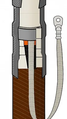 Комплект заземления брони концевых муфт (35-50) (ЭРГ)