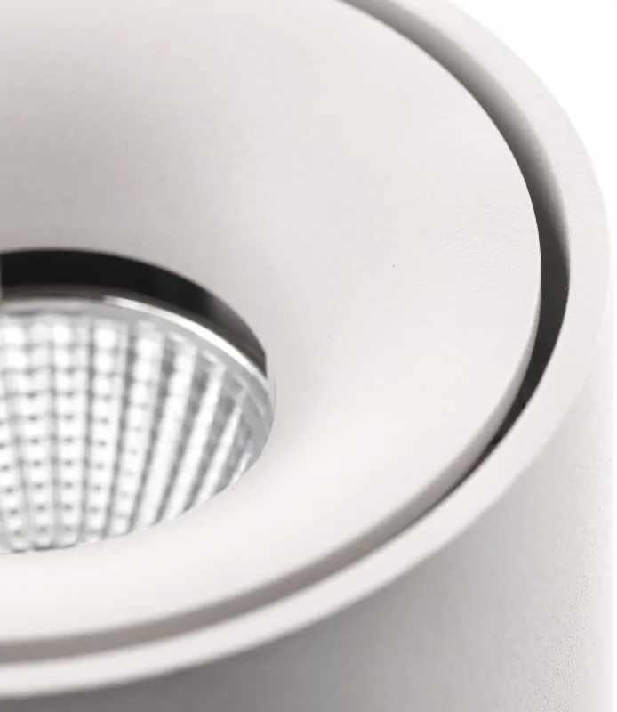 Спот LED BIANCO 8Вт 4000K 680Лм IP20 75мм белый 36° GTV