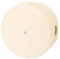 Коробка распред. 110х50мм Песочное золото (пластик) Bironi