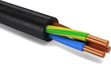 Кабель ВВГнг(A)-LS 3*1,5 (ГОСТ) (круглый)