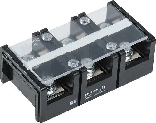 Блок зажимов наборный БЗН ТС-2003 95 мм2 200A 3 пары IEK не доступен