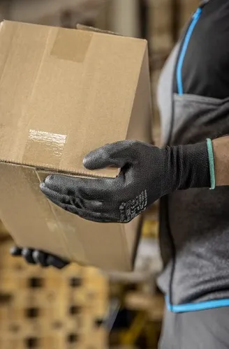 Перчатки рабочие с полиуретановым покрытием размер 10 HOEGERT, п