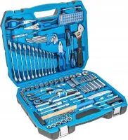 Набор инструментов 131 шт., 1/2", 3/8" 1/4"  HOEGERT, ком