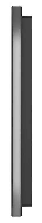 Панель сенсорного выключателя 1-кл Черный матовый(стекло) Livolo