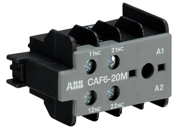 Блок-контакт фронтальный CAF6-20M (2NO) ABB