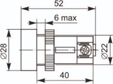 Кнопка SB-7 Пуск зел. 1п.к. d22мм IEK