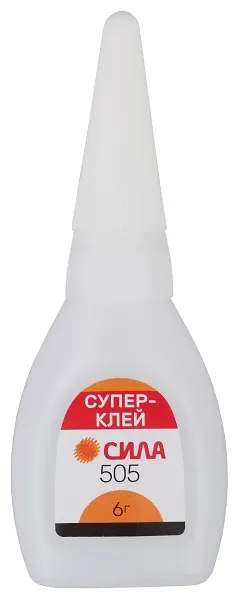 Клей 29 напр 505-6 СИЛА 505 Супер-клей 6 г пластик туба в кор.