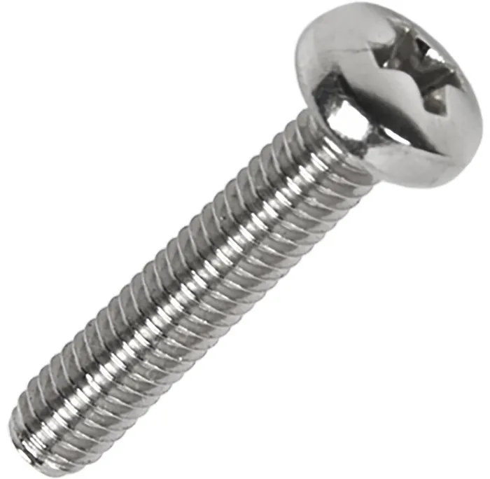 Винт М4*8 полукруг DIN7985 цинк (20 шт.) (Стройбат), уп