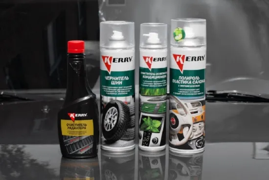 Чернитель шин KERRY аэрозоль 650мл