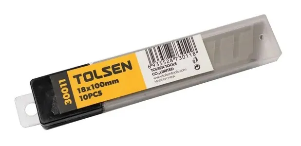 Лезвие сменное, 18 мм 10 шт/уп TOLSEN