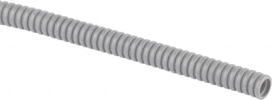 Труба гофр. ПВХ 16 мм СЕРАЯ с зондом ЭРА (шт - 20м)