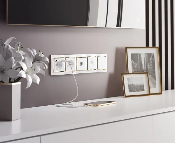 Заглушка Белый WERKEL