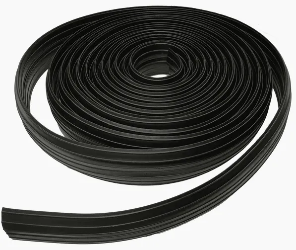 Кабель-канал гибкий ГКК, сечение канала 16*6мм, нагрузка 200кг, длина 9м, ШВ 61*11мм, черный