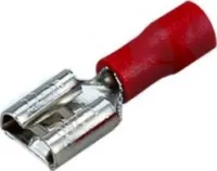 Клемма плоская изолированная гнездо 7.4 мм 0.5-1.5 мм2 (РПи-м 1.5-(6.3)/РПИм 1,25-250) REXANT