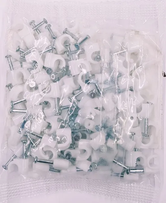 Скоба круглая с гвоздем 5мм (100 шт.) (ELUX), уп