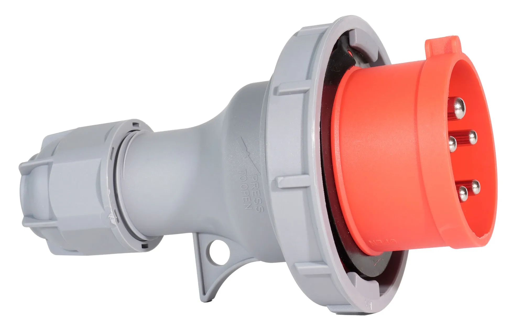 Вилка переносная 16A 5п (3P+PE+N) SLN-0152 IP67, 380В, AWSPRODUCTS
