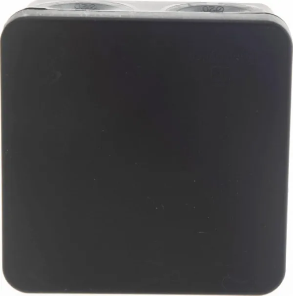 Коробка распред. о/п 80х80х40 IP66 ЧЕРНАЯ пр. монт. двухкомпонентная HF УФ Промрукав (132)