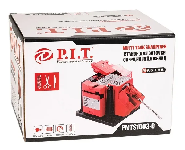 Станок для заточки сверл PMTS1003-C (65W, 3-10мм) P.I.T