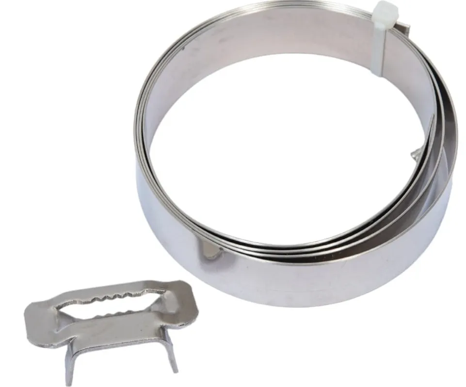 Лента бандажная 19x0,7 с бугелем (1м) (Импульс)