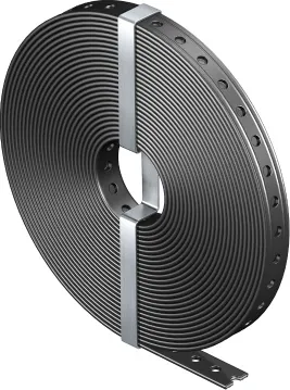 Перфолента 19*3,0 прямая цинк в ПВХ (10м) (OBO Bettermann), уп