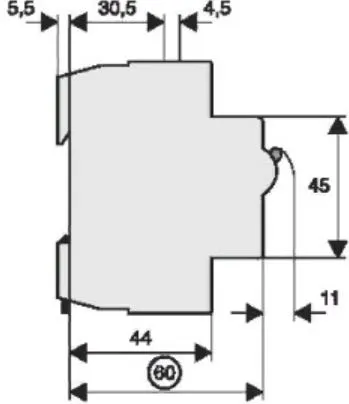 Авт. защиты эл. двигателя Z-MS-25/2 (16-25А) 2-pol