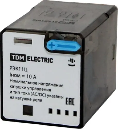Реле РЭК11Ц/3 10А  24В DC TDM