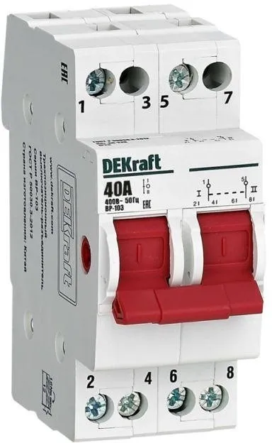 Выключатель-разъединитель 2Р 40А ВР-103