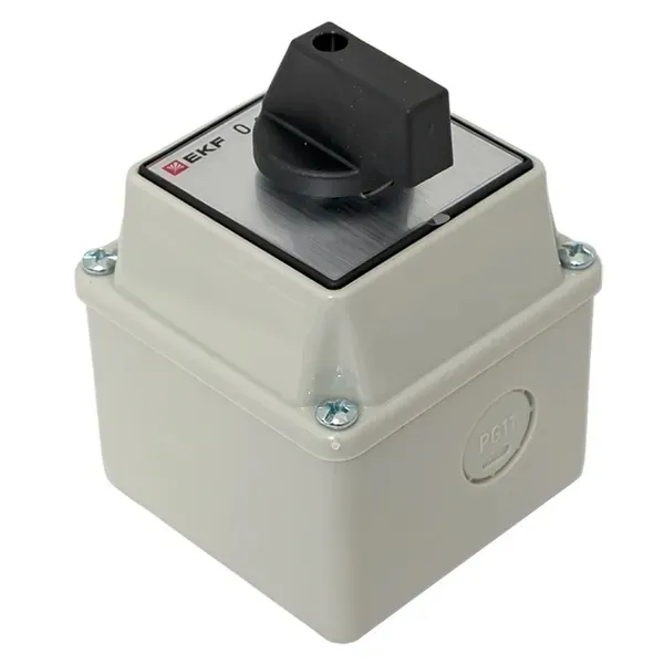 Переключатель кулачковый ПК-3-13 25А 3P ВКЛ-ВЫКЛ IP54 EKF