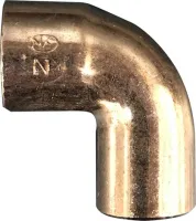Угол 90 град. для трубы 16 Бронза Bironi