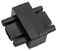 Коннектор шинопровода прямой SC-1B-TL черный серии TOP-LINE IN HOME