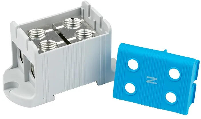 Клемма двойная КСВ 16-95 синяя EKF