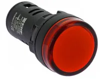 Индикатор LED красный AD16-22HS 24В AC/DC IP54 EKF