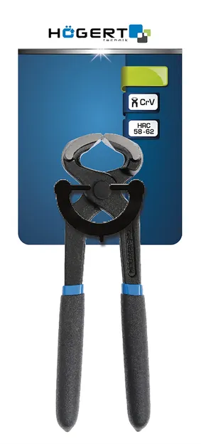 Клещи торцевые 180мм HOEGERT