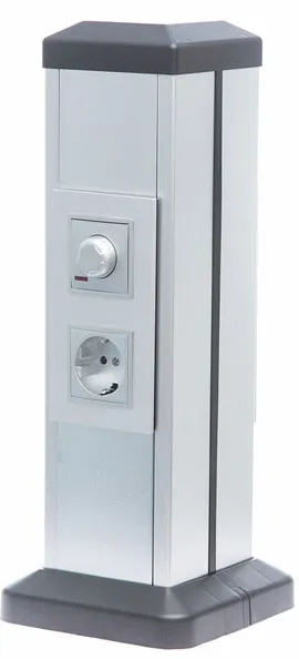 Колонна алюминиевая под суппорт (двухсторонняя) 660мм TR-32M/2 Ecoplast