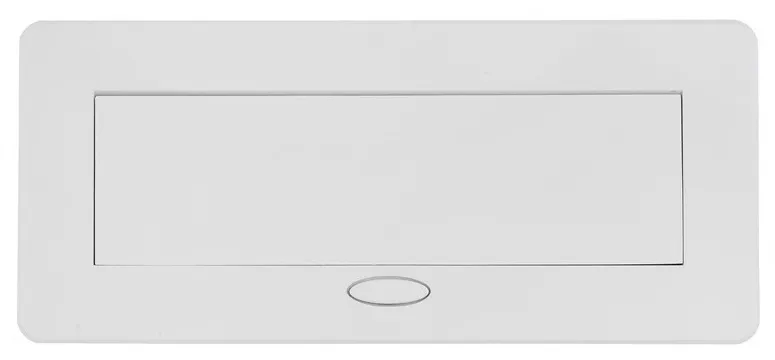 Выдвижной гор. модуль в столешницу для 3 розеток Белый RocketSocket