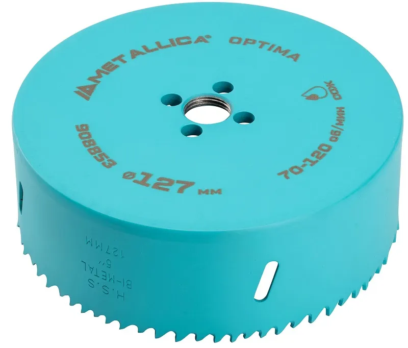 Коронка биметаллическая 127 мм METALLICA Optima