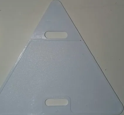 Бирка кабельная КВТ-У-136 100шт. (КВТ) треугольник, уп